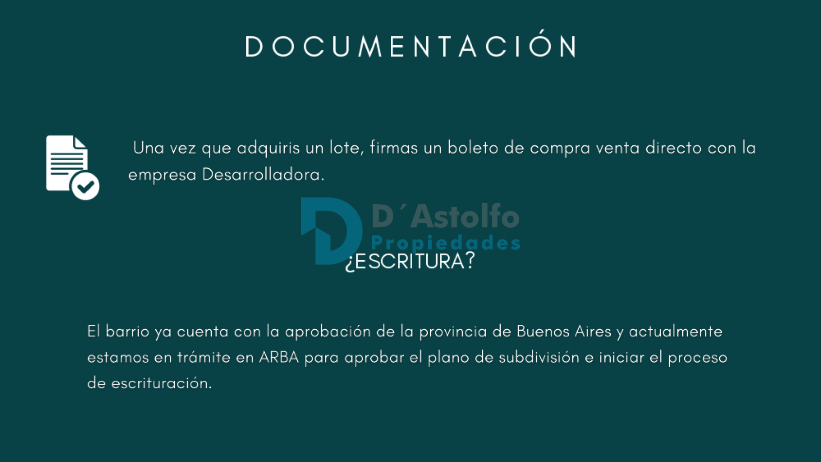 Lotes en venta - Etapa 3- La Alameda Canning