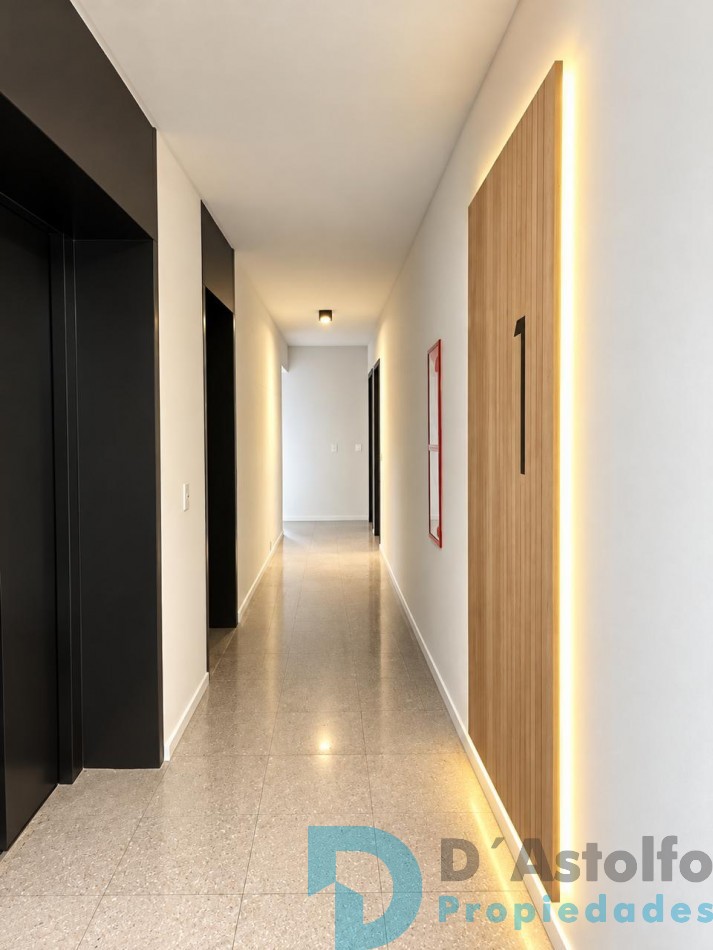 Excelente 2 ambientes con vestidor de 59 mts 